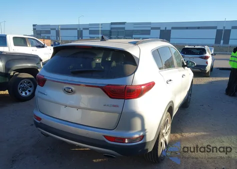 2019 Kia Sportage Sx Turbo из США, поврежденный, VIN KNDPRCA60K7554061